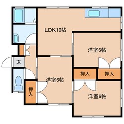 リベルタ山本　C棟の物件間取画像